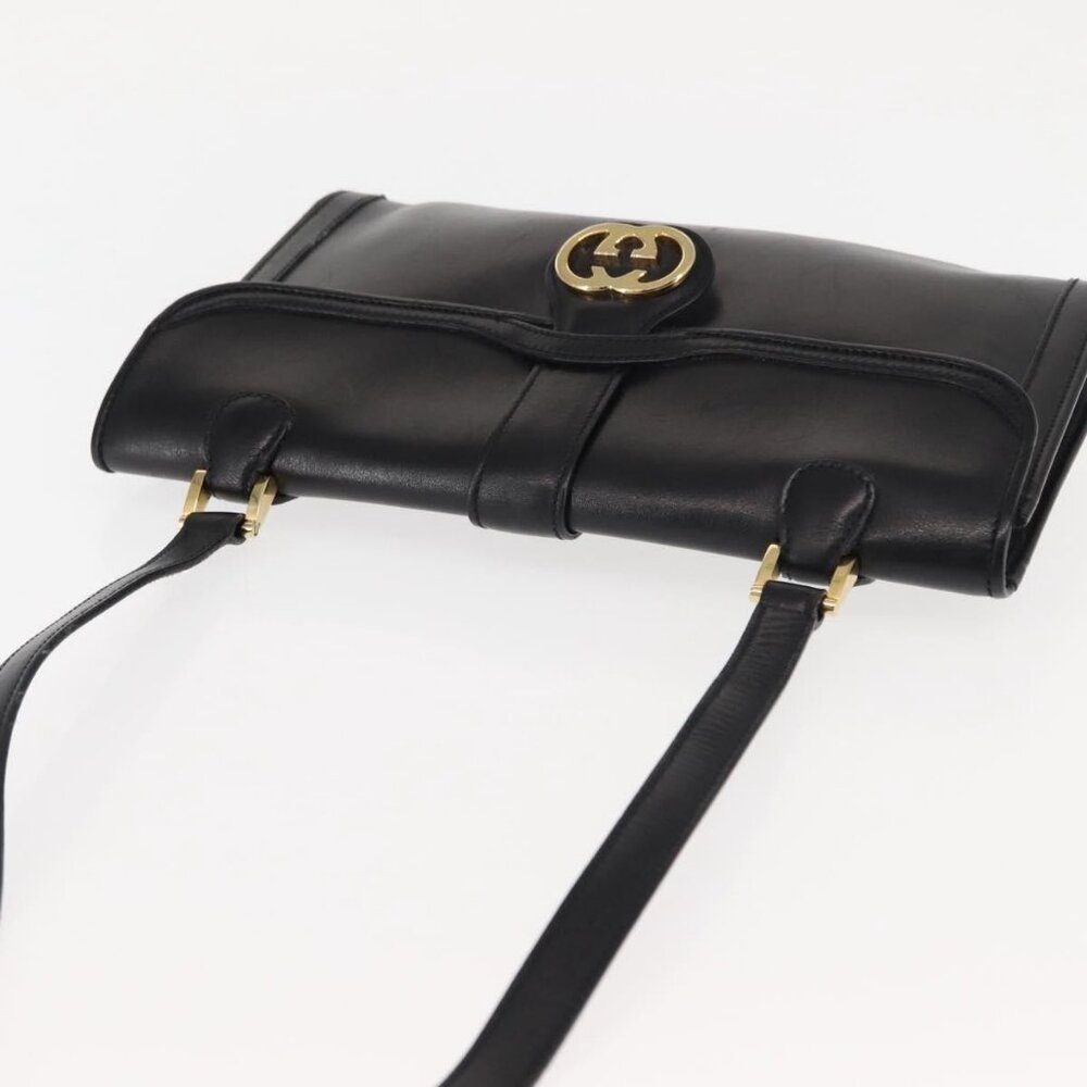 vz2077 Authentic GUCCI Interlocking Shoulder Bag … - image 13